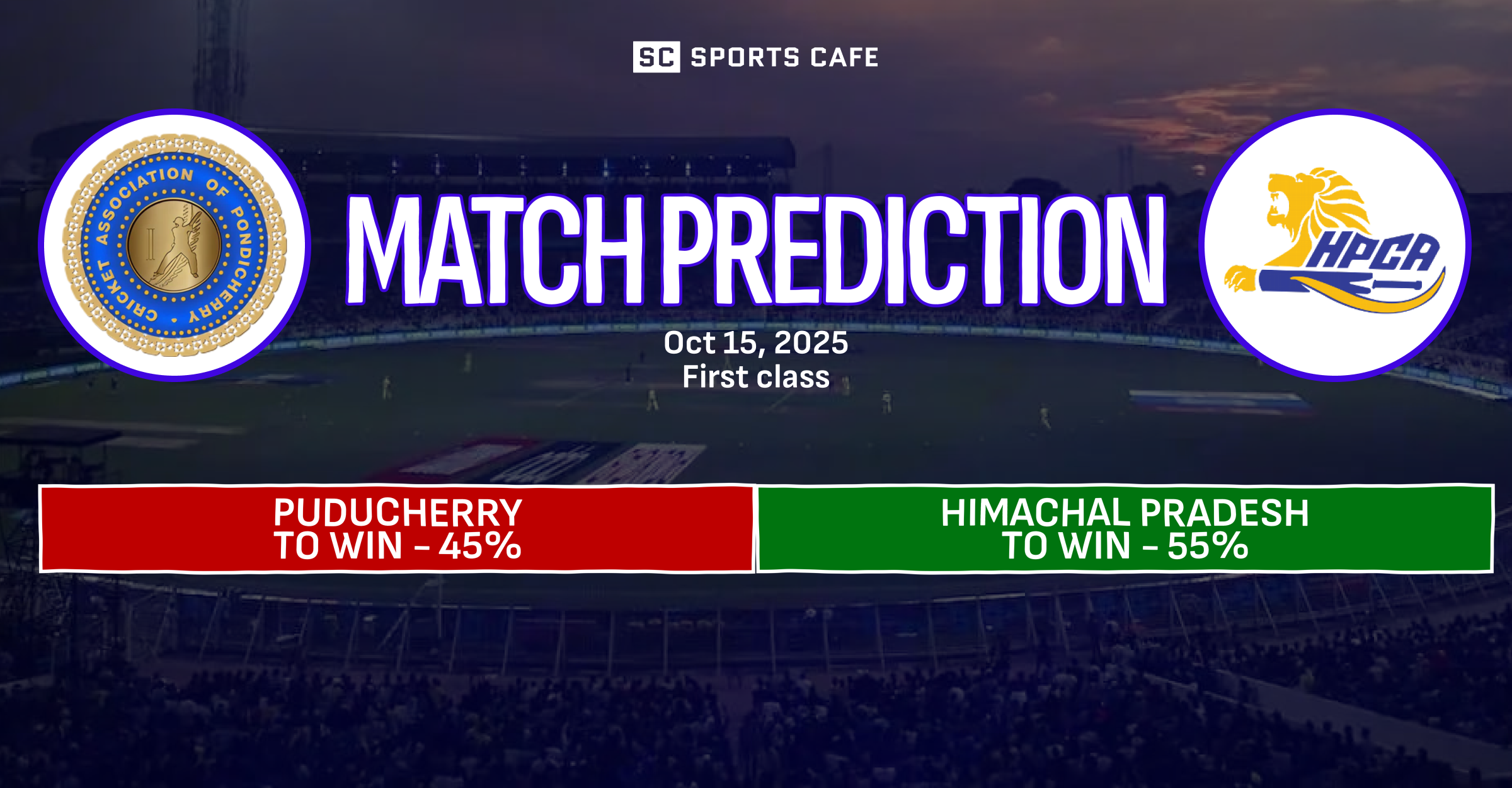 Puducherry vs Himachal Pradesh